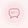 Ícone de balões de conversa