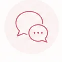 Ícone de balões de conversa