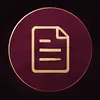Ícone de documento com linhas